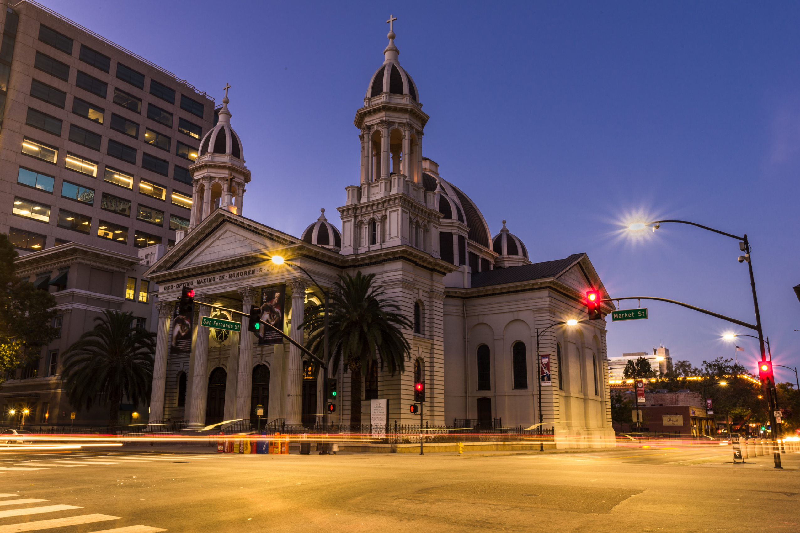 St. Joseph Cathedral Basilica in Downtown San Jose